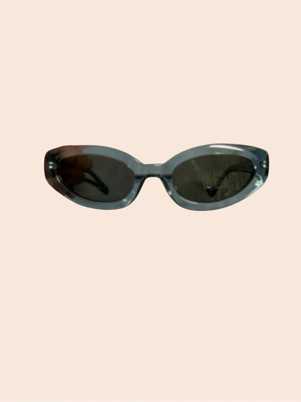 Derek Lam 10 Crosby Vesper Sunglasses Crystal Jade 52-22-140 Italy w Case